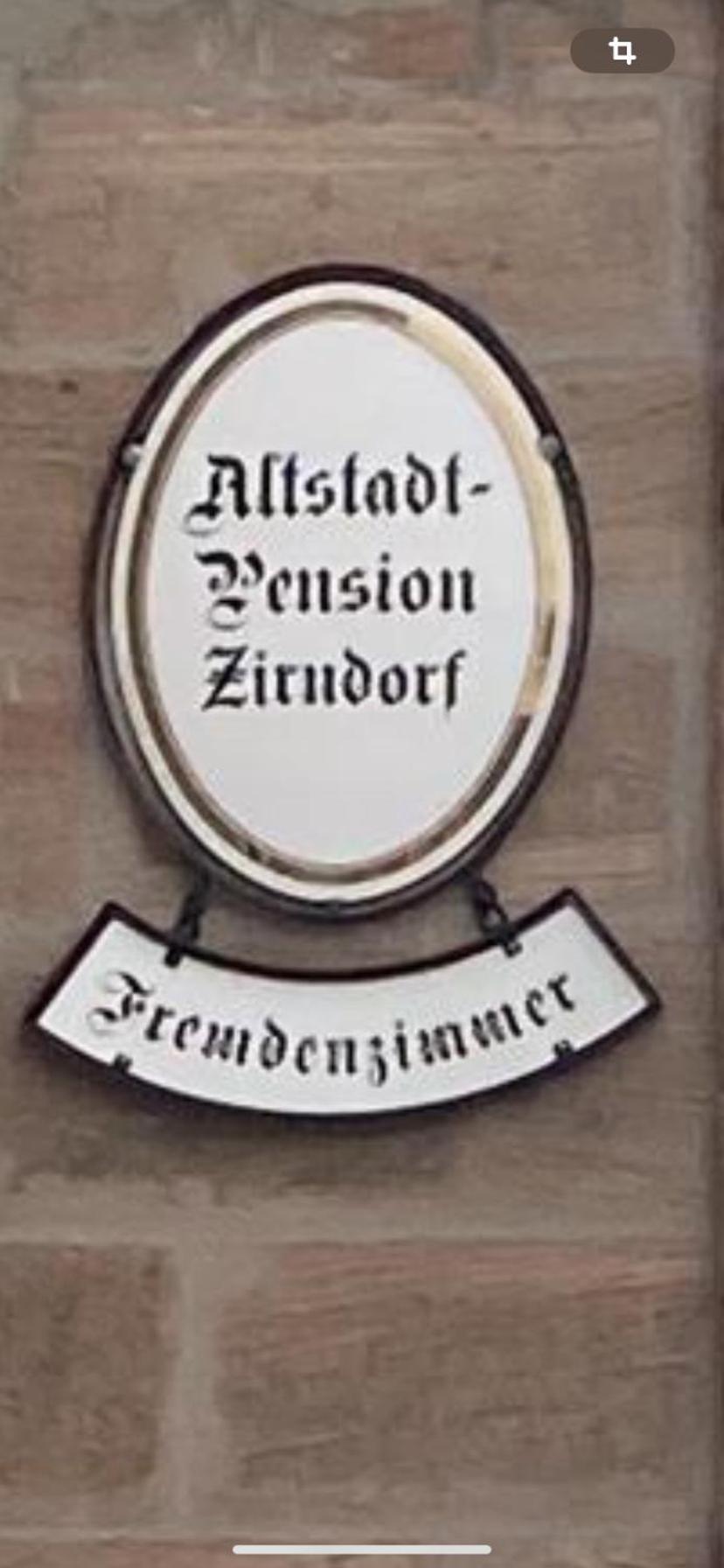 Altstadtpension Zirndorf Ngoại thất bức ảnh